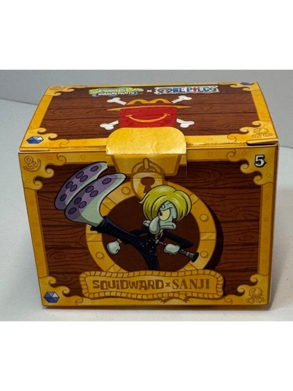 SpongeBob SquarePants X One Piece Squidward X Sanji McDonalds Happy Meal Toy 202